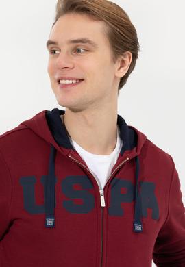 Erkek Vişne Örme Hırka - 50260924016