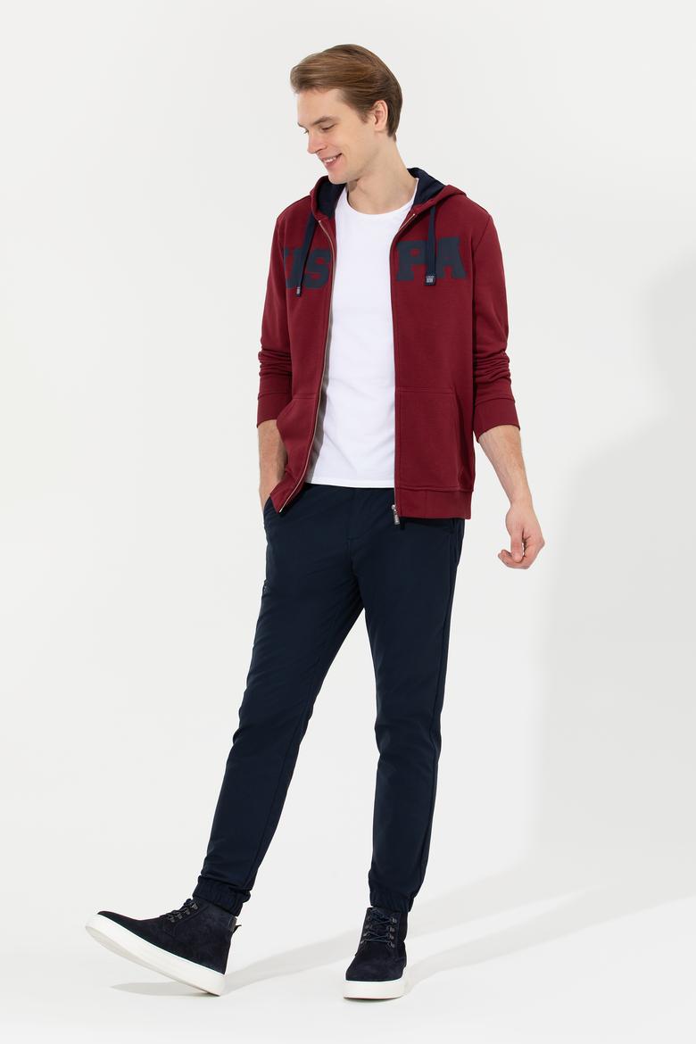 Erkek Vişne Örme Hırka - 50260924016