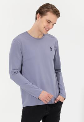 Erkek Gri Basic Sweatshirt - 50253131037