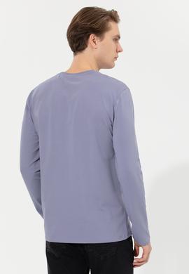 Erkek Gri Basic Sweatshirt - 50253131037