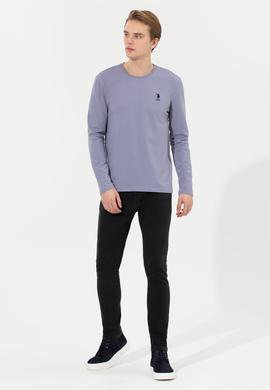 Erkek Gri Basic Sweatshirt - 50253131037