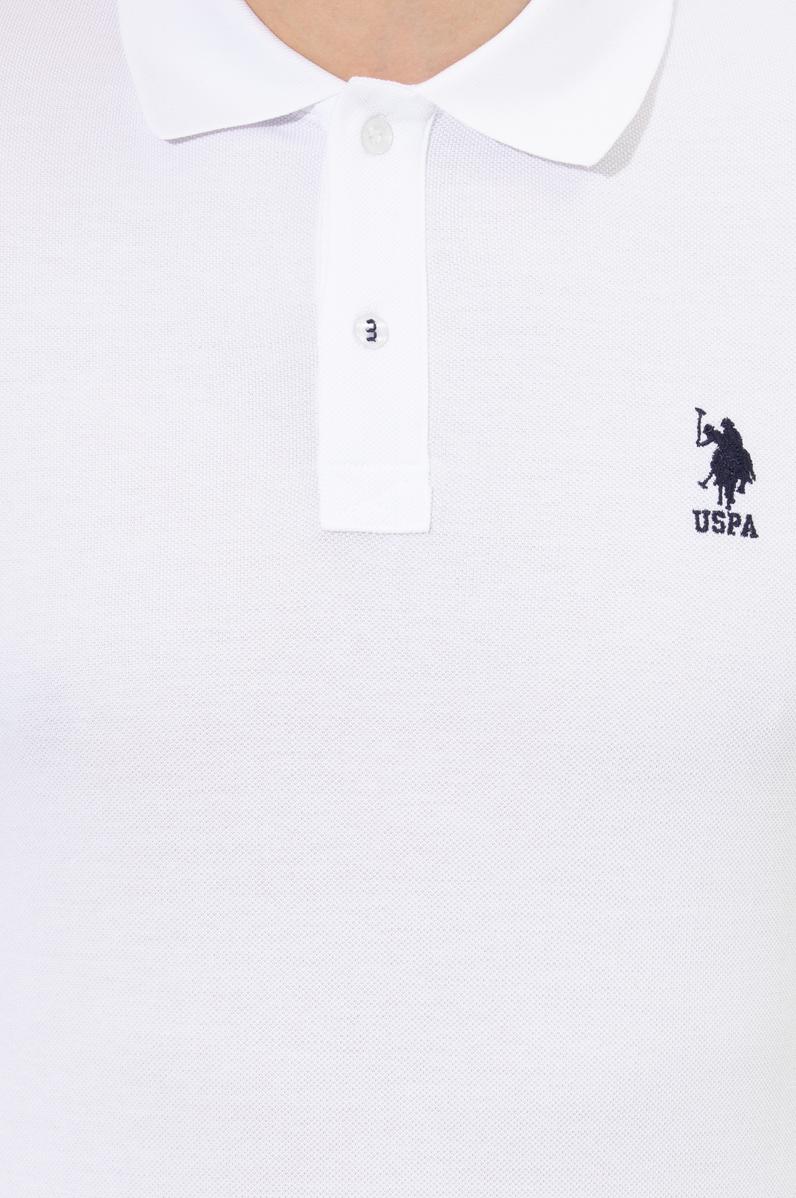 Erkek Beyaz Basic Sweatshirt