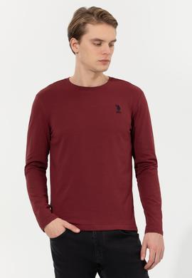 Erkek Vişne Basic Sweatshirt - 50253131041