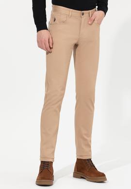Erkek Camel Kanvas Pantolon - 50256536005