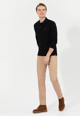 Erkek Camel Kanvas Pantolon - 50256536005