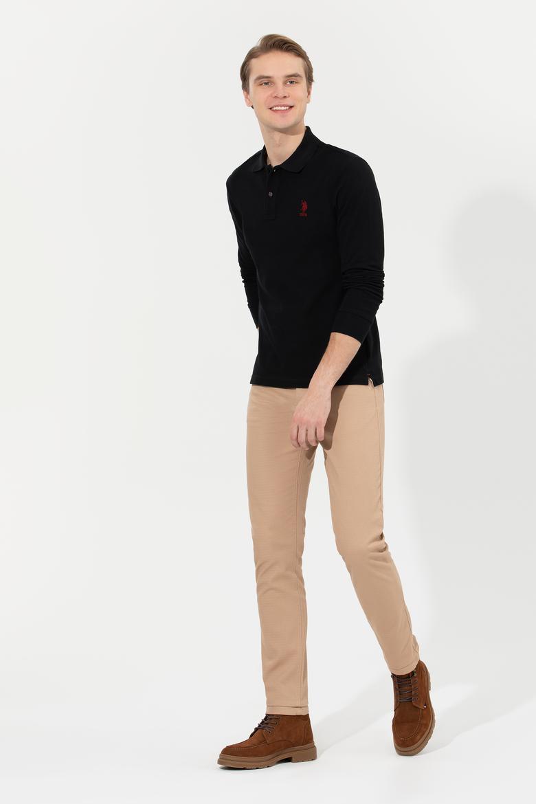 Erkek Camel Kanvas Pantolon - 50256536005