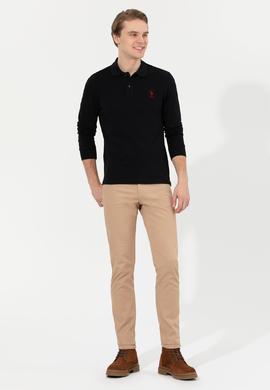 Erkek Camel Kanvas Pantolon - 50256536005