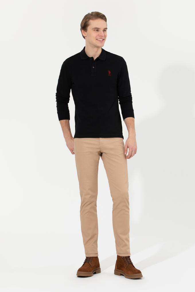 Erkek Camel Kanvas Pantolon