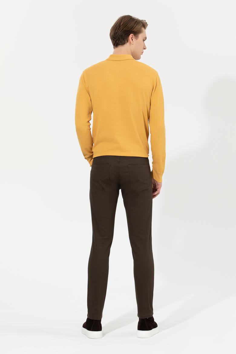 Erkek Koyu Haki Kanvas Pantolon - 50256536097