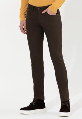 Erkek Koyu Haki Kanvas Pantolon - 50256536097