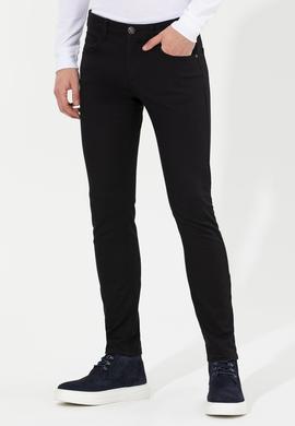 Erkek Siyah Kanvas Pantolon - 50256536031