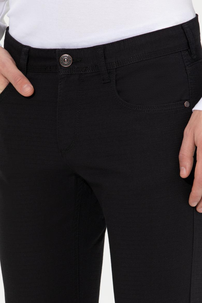 Erkek Siyah Kanvas Pantolon - 50256536031