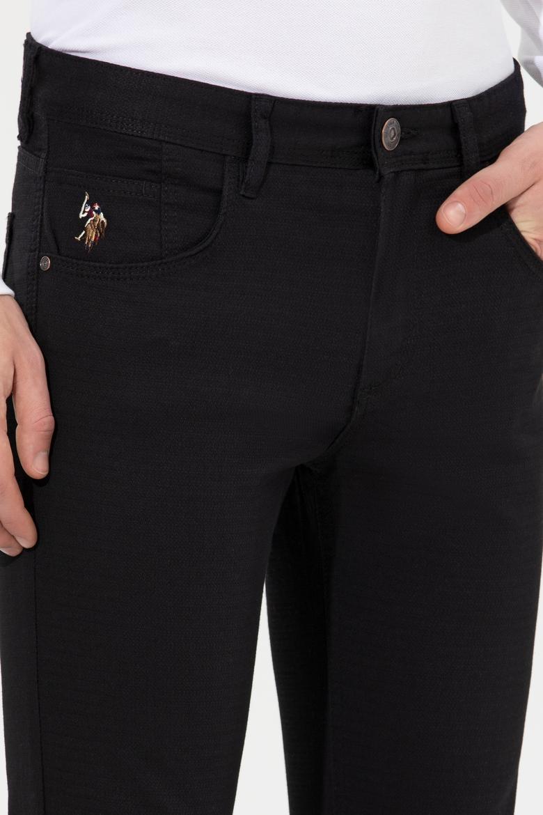 Erkek Siyah Kanvas Pantolon - 50256536031