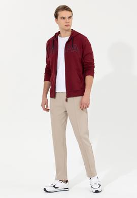 Erkek Vişne Örme Hırka - 50253125031