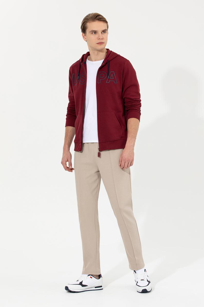 Erkek Vişne Örme Hırka