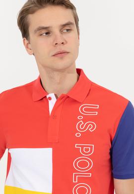 Erkek Kırmızı Polo Yaka Tişört - 50249178017