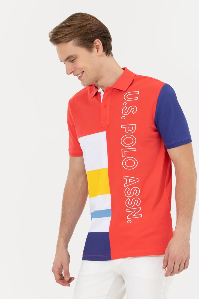 Erkek Kırmızı Polo Yaka Tişört