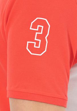 Erkek Kırmızı Polo Yaka Tişört - 50249178017