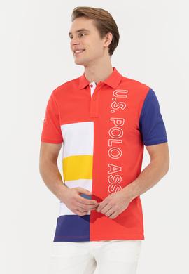 Erkek Kırmızı Polo Yaka Tişört - 50249178017