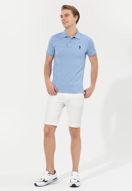 Erkek Koyu Mavi Polo Yaka Tişört - 50249154020