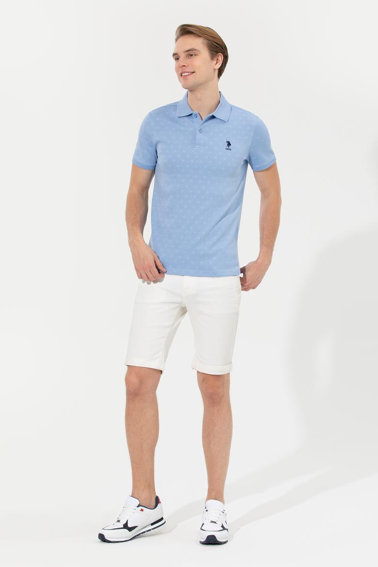 Erkek Koyu Mavi Polo Yaka Tişört - 50249154020