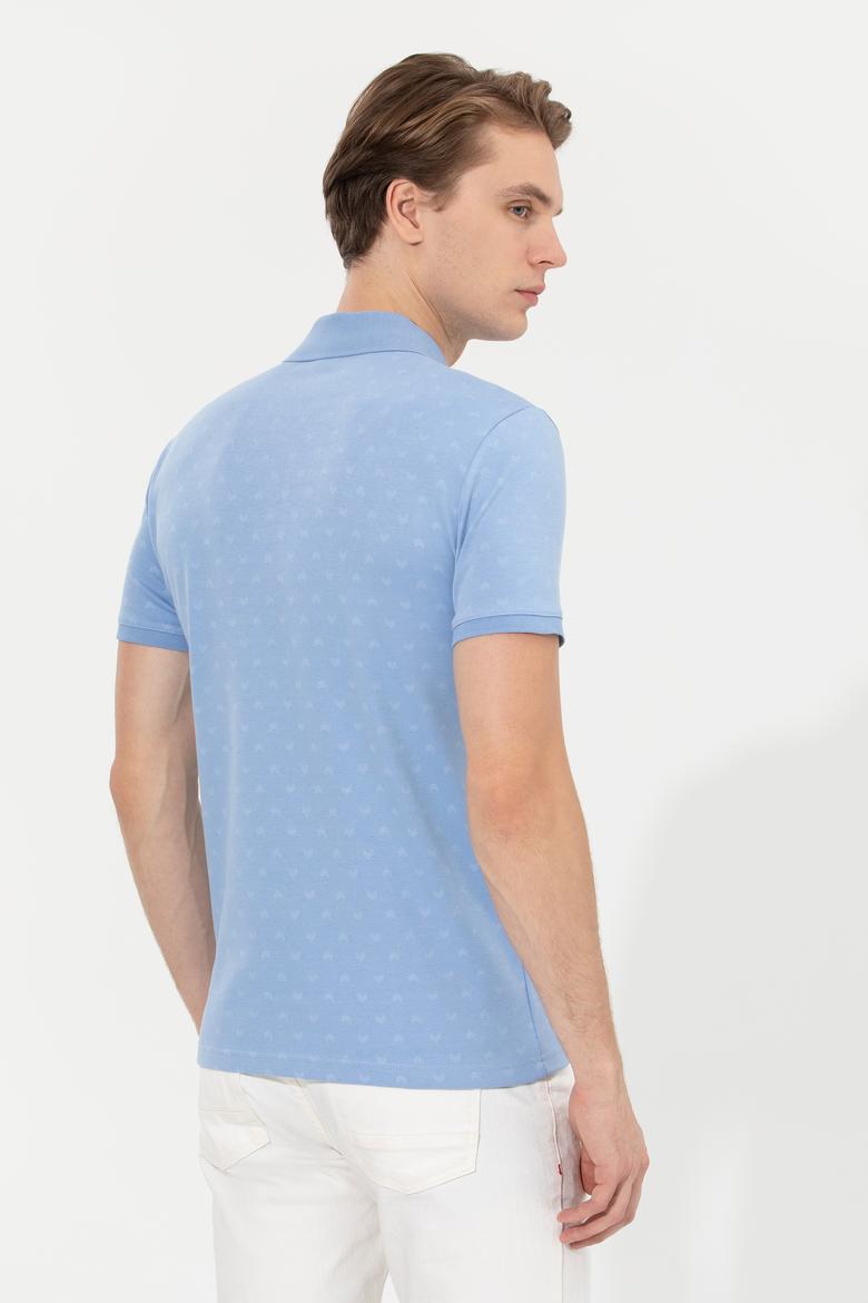 Erkek Koyu Mavi Polo Yaka Tişört - 50249154020