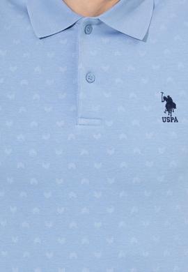 Erkek Koyu Mavi Polo Yaka Tişört - 50249154020