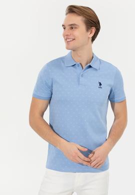 Erkek Koyu Mavi Polo Yaka Tişört - 50249154020