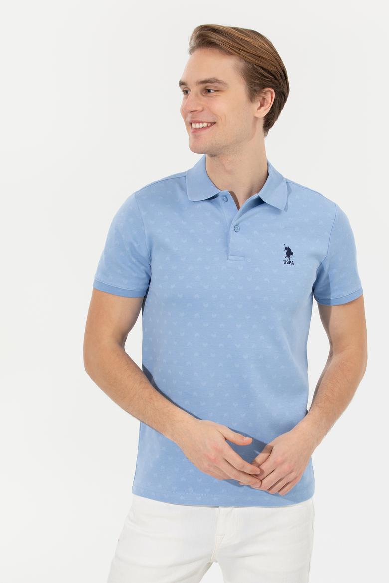 Erkek Koyu Mavi Polo Yaka Tişört