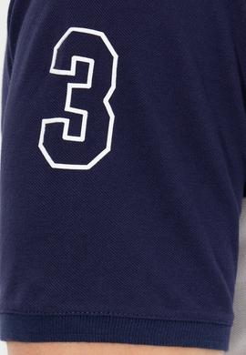 Erkek Lacivert Polo Yaka Tişört - 50249178008