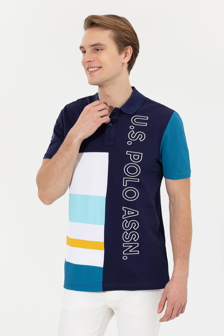 Erkek Lacivert Polo Yaka Tişört - 50249178008