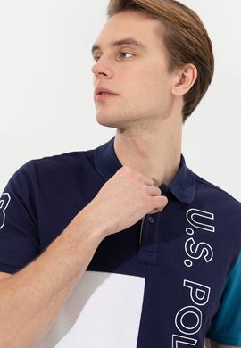 Erkek Lacivert Polo Yaka Tişört - 50249178008