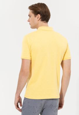 Erkek Açık Sarı Polo Yaka Tişört - 50249154009