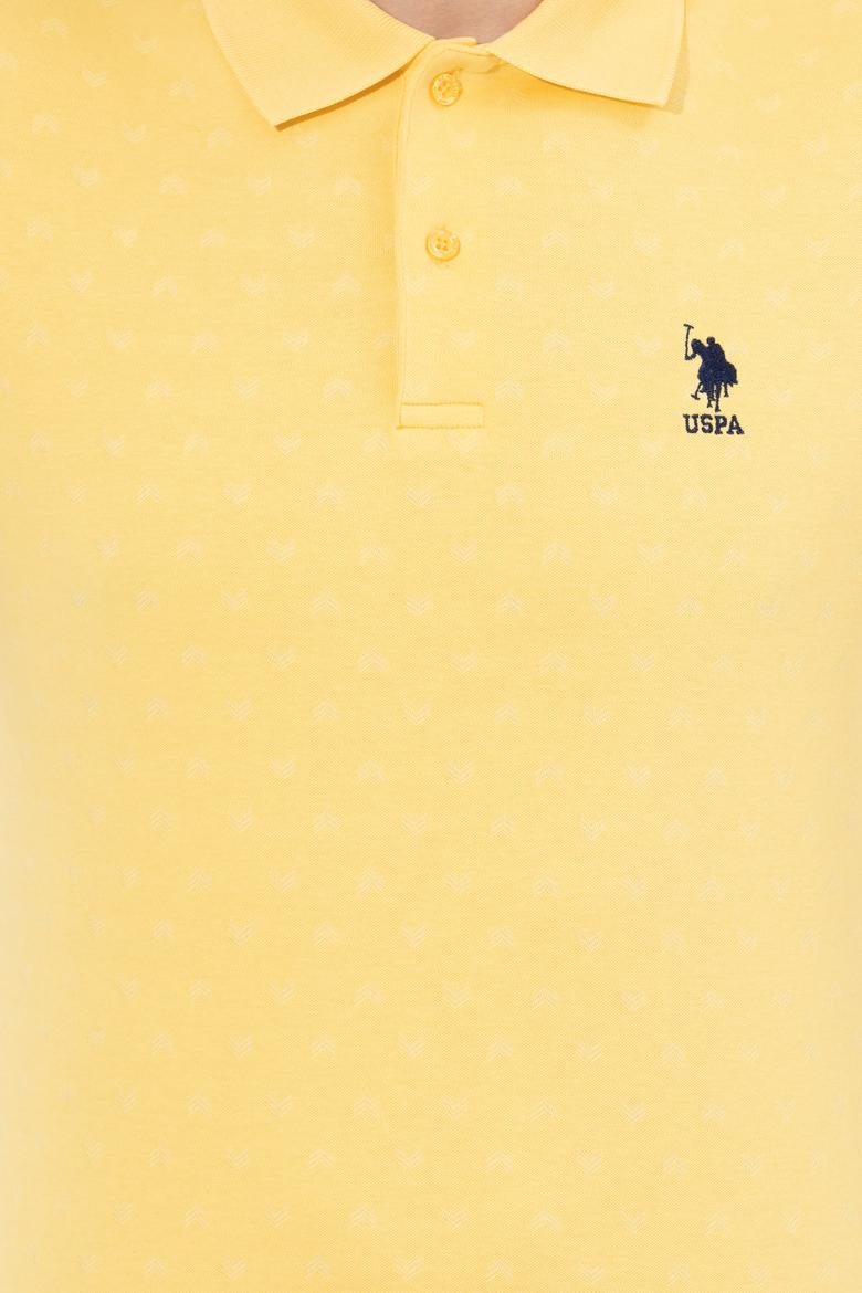 Erkek Açık Sarı Polo Yaka Tişört - 50249154009