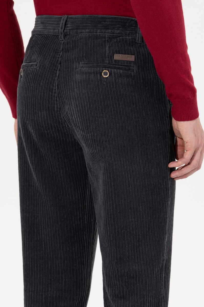 Erkek Carrot Fit Antrasit Kanvas Pantolon