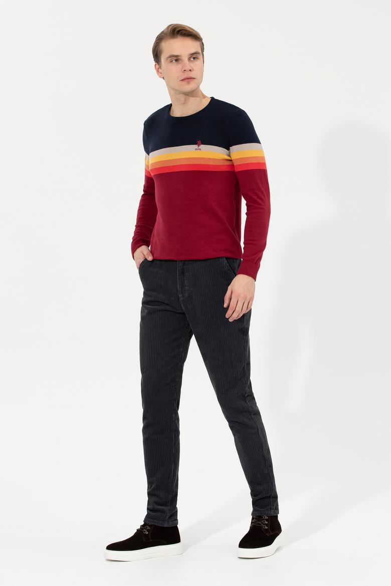 Erkek Antrasit Kanvas Pantolon - 50253461040