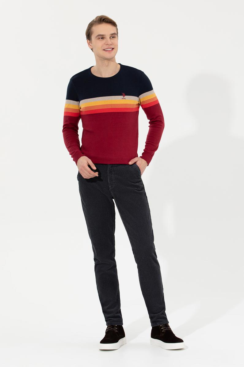 Erkek Antrasit Kanvas Pantolon