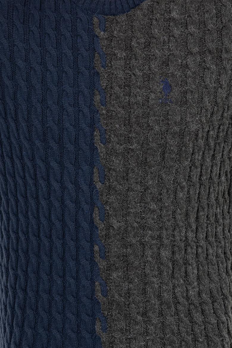 Erkek Lacivert Kazak - 50256665004