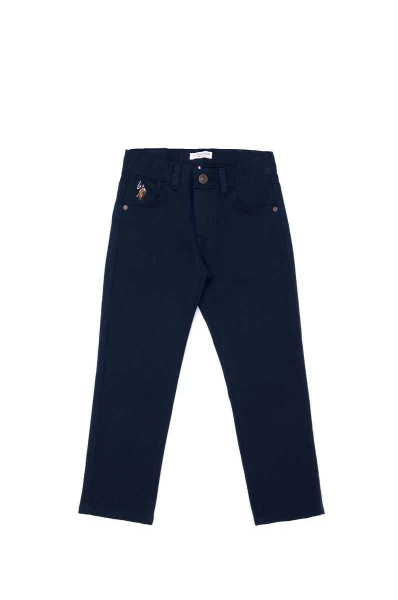 Erkek Çocuk Lacivert Kanvas Pantolon