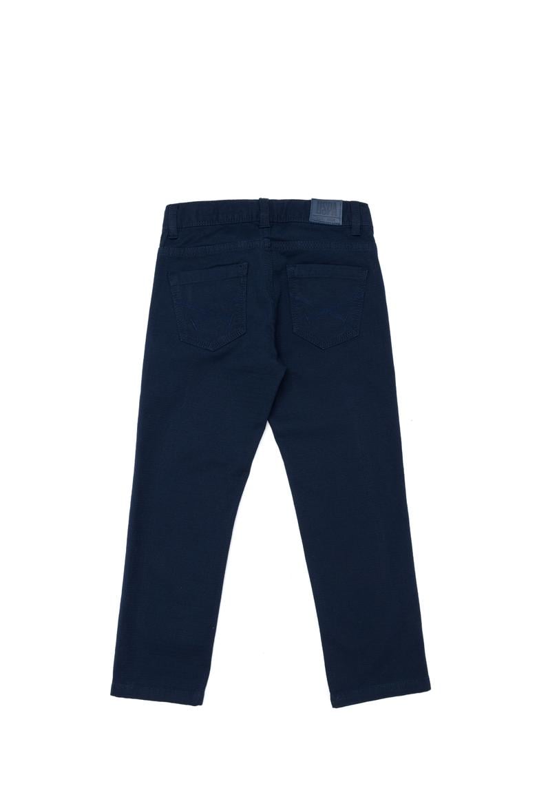 Erkek Çocuk Lacivert Kanvas Pantolon - 50253376019