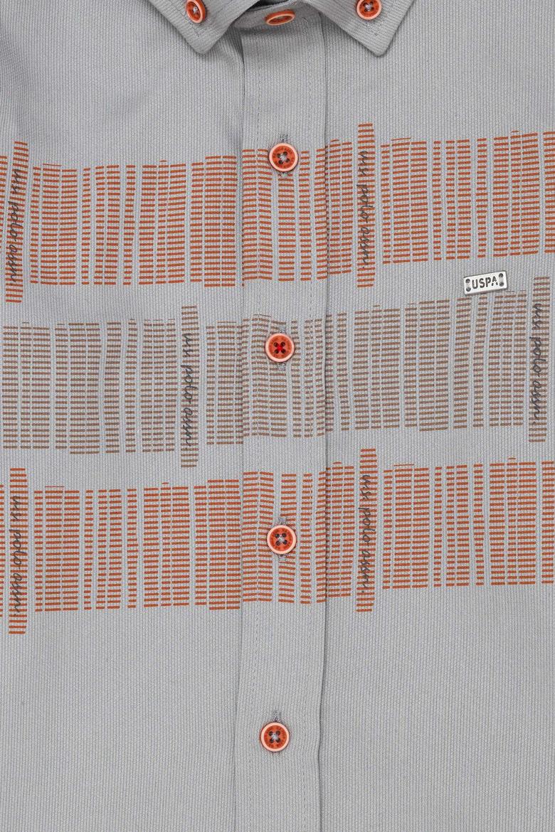 Erkek Çocuk Kiremit Uzun Kollu Gömlek - 50255271007