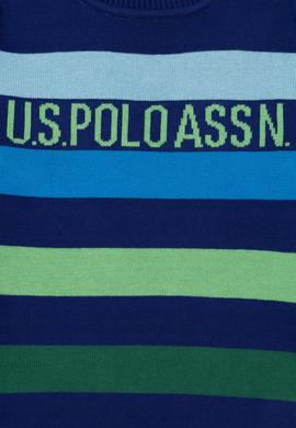 Erkek Çocuk Lacivert Bisiklet Yaka Triko Kazak - 50256173009