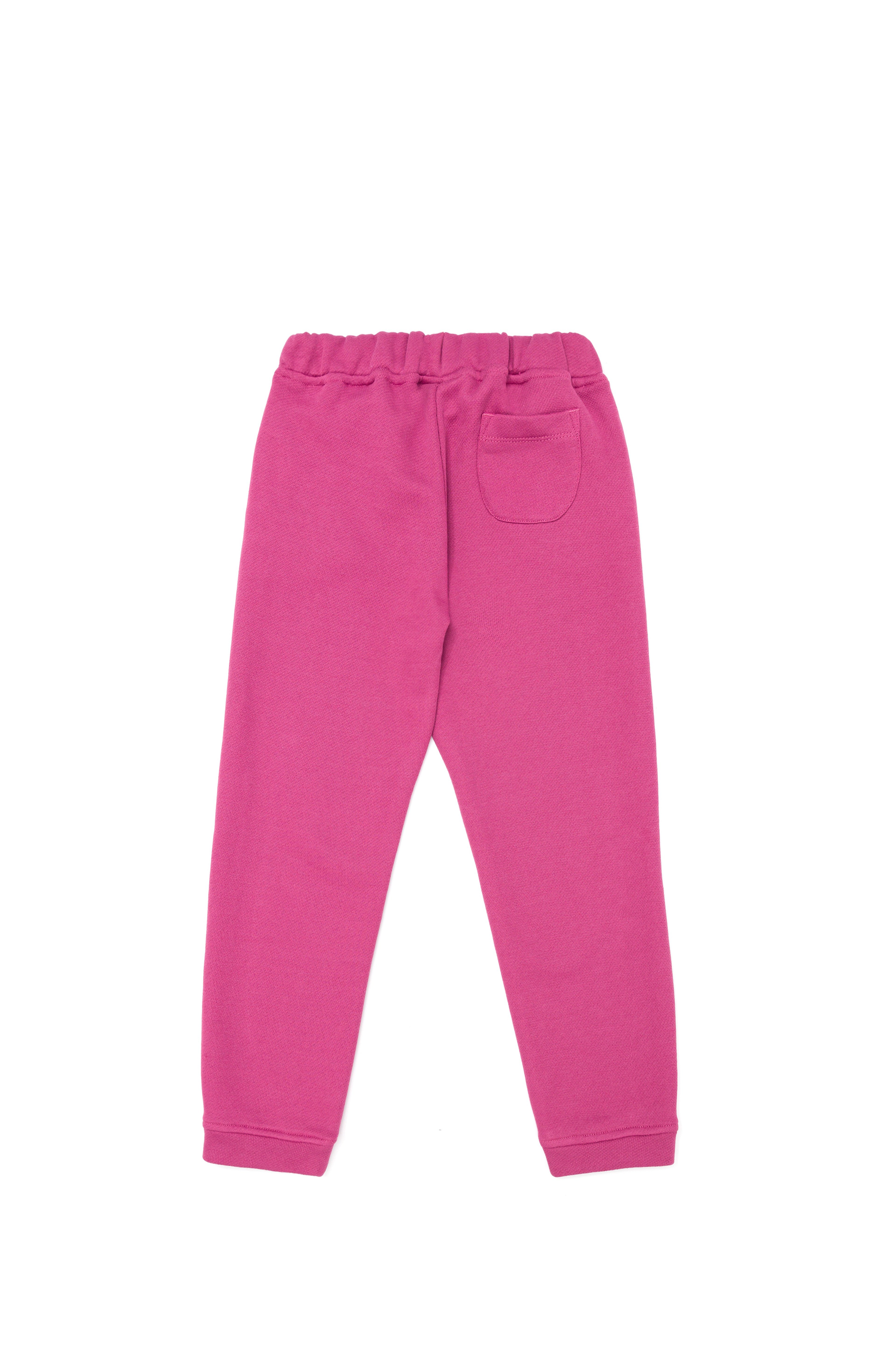 Çocuk Koyu Pembe Eşofman Altı - Image 4