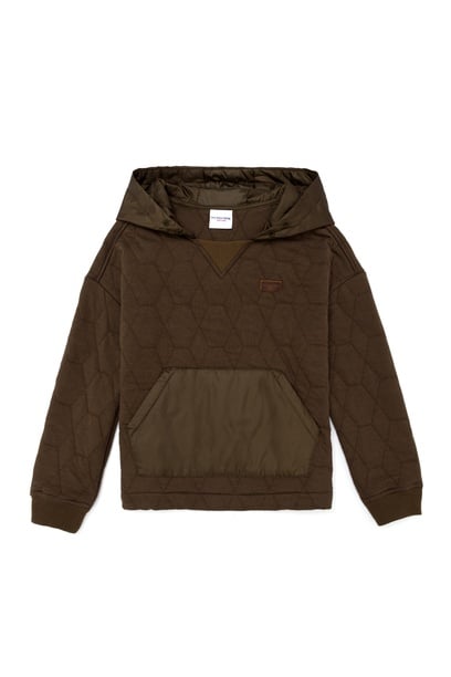 Erkek Çocuk Coconut Kapüşonlu Sweatshirt