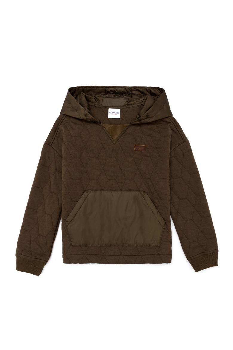 Erkek Çocuk Coconut Kapüşonlu Sweatshirt - 50256387014