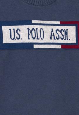 Erkek Çocuk Antrasit Melanj Bisiklet Yaka Triko Kazak - 50253796031