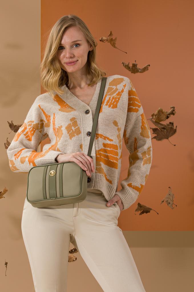 Kadın Açık Haki Çapraz Çanta