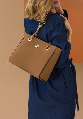 Kadın Kahverengi Omuz Çantası - 50271970002