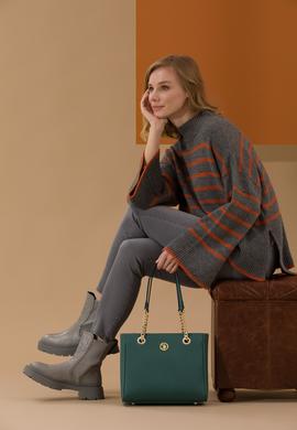 Kadın Petrol Omuz Çantası - 50271970003