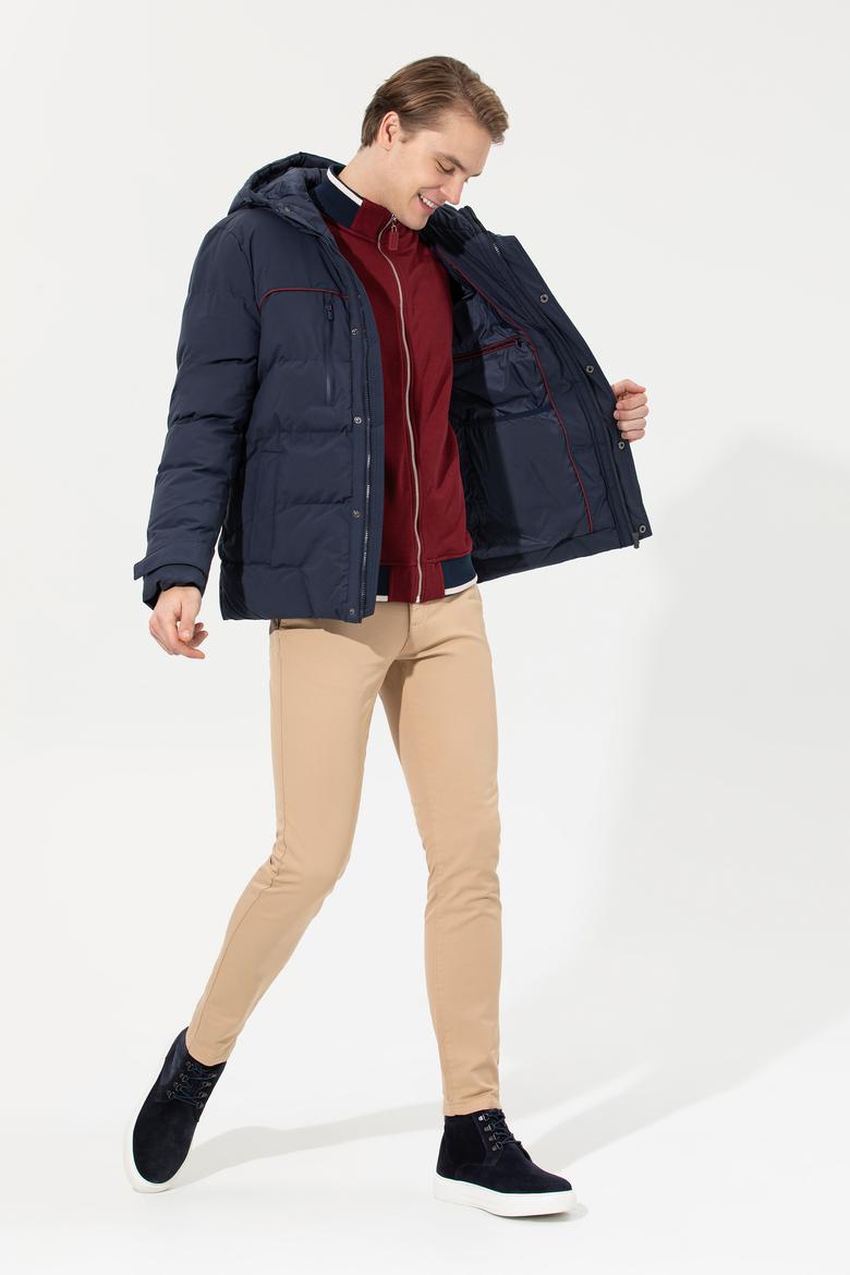 Erkek Lacivert Mont - 50253587006